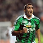 Saint-Etienne's Romanian midfielder Bane