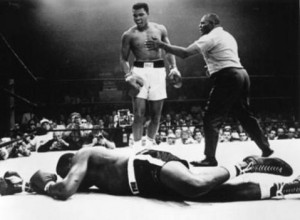 MUHAMMAD ALI, SONNY LISTON