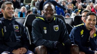 Bolt en la banca del Central Coast Mariners Getty Images