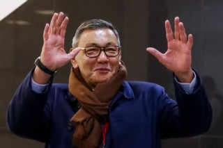 Gafur Rakhimov, presidente de la AIBA